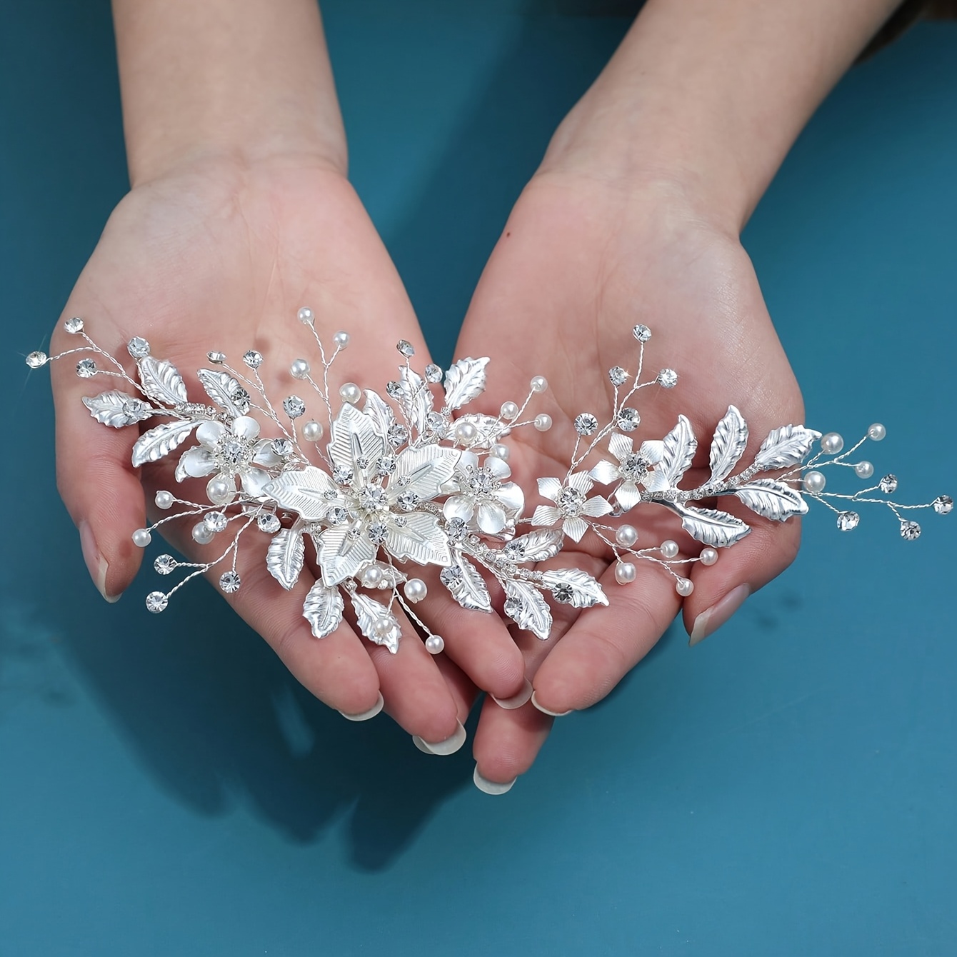 Bride Wedding Headpiece Hair Accessory Clip